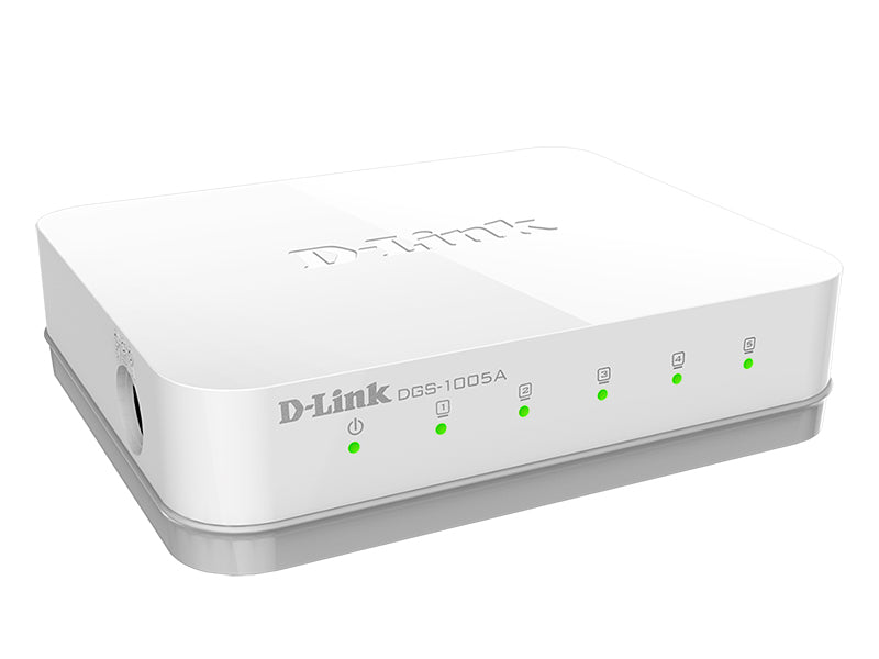 D-Link 5-Port Gigabit Unmanaged (DGS-1005A) D-Link 5-Port Gigabit Unmanaged (DGS-1005A)